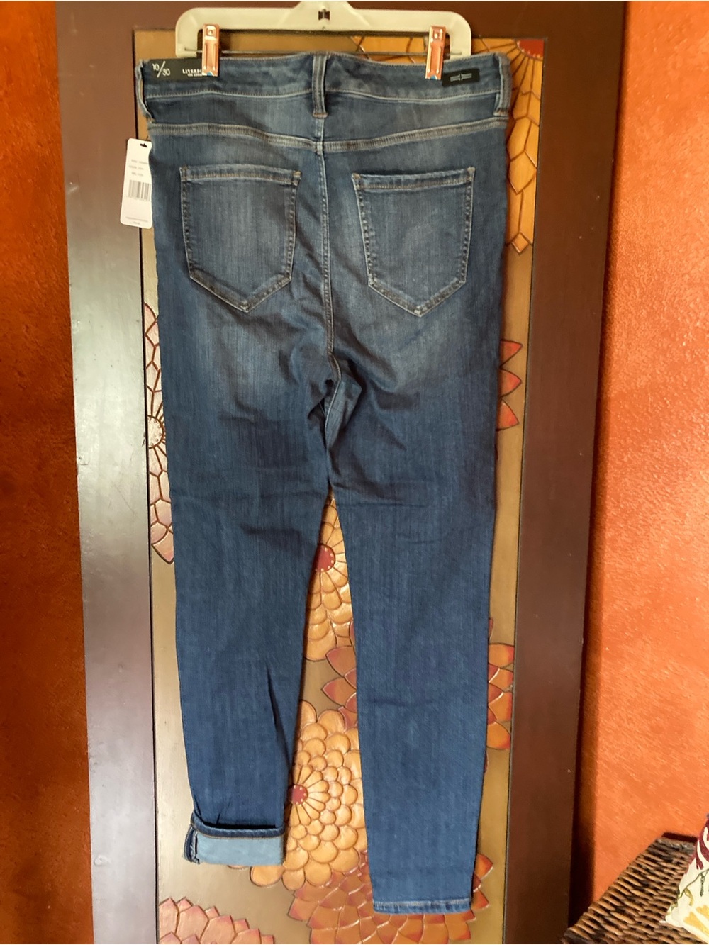 New Liverpool Size 10 Limited Edition Collab Hi Rise Ankle Jeans - Picture 5 of 11